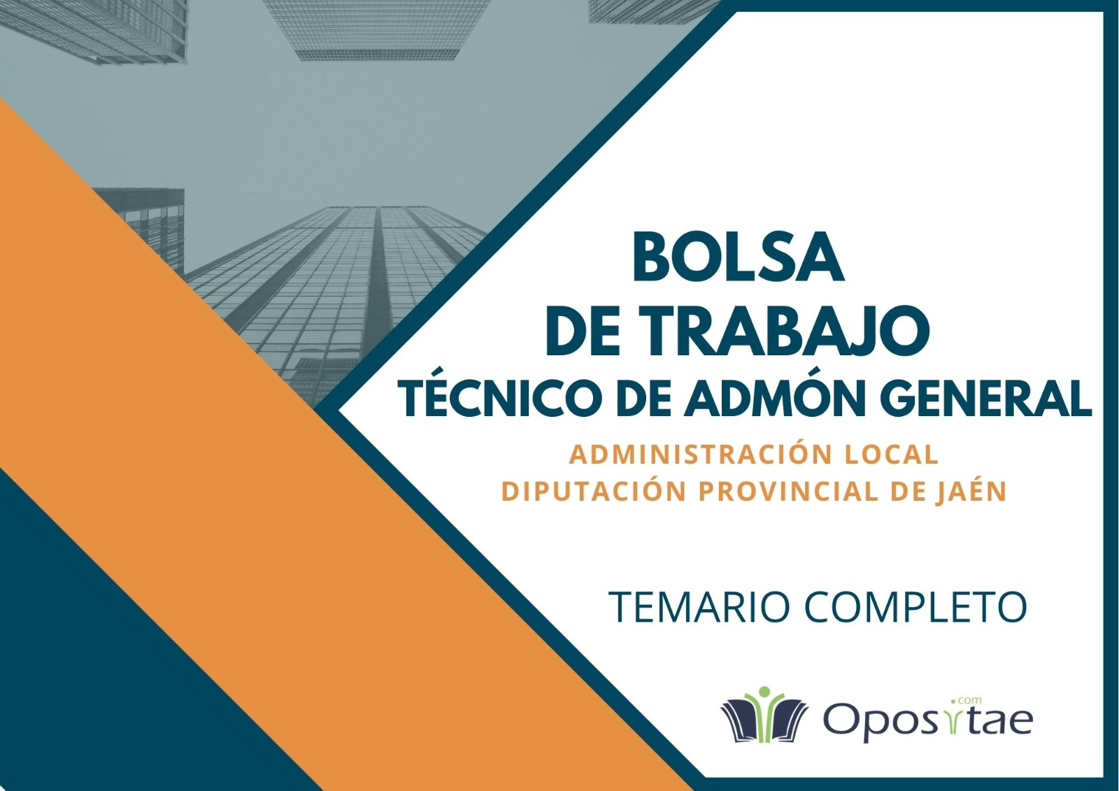 provincial jaén: temario completo administración general