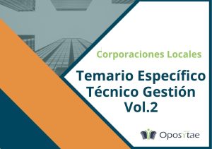 Temario específico Técnico Gestión - Volumen 2