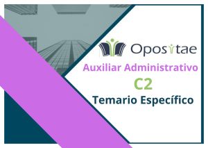 Temario Específico Auxiliar Administrativo
